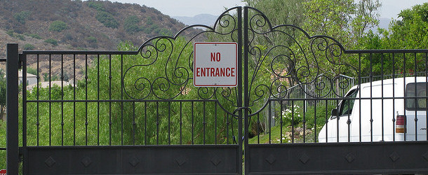 gated